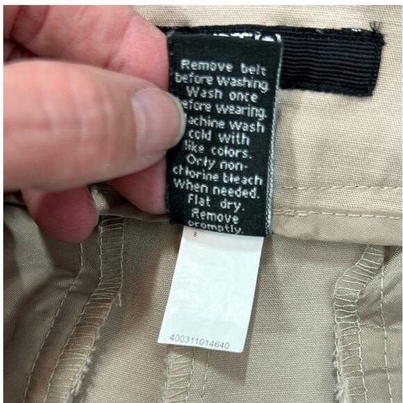 Apt. 9 Essentials Bermuda Shorts Khaki Size 8 — Classic Tan, 10" Inseam - Picture 8 of 10